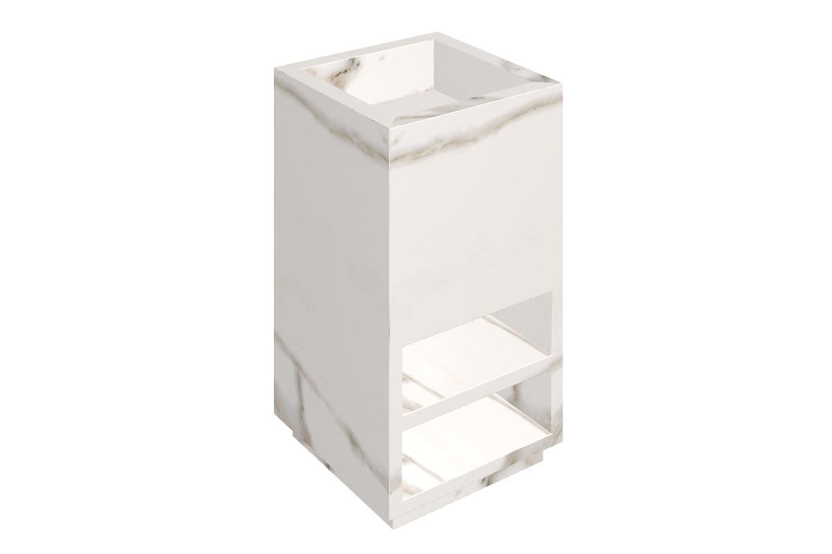 Cube Washbasin Shelf 50