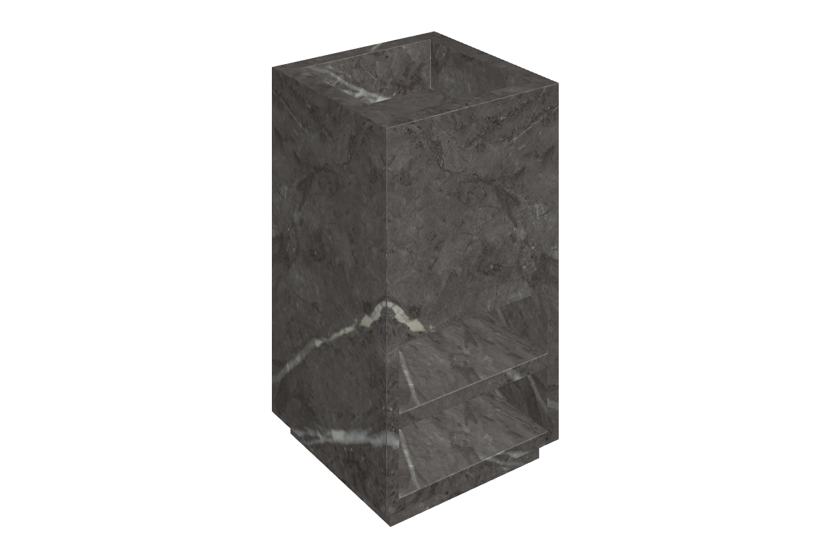 Cube Washbasin Shelf 50