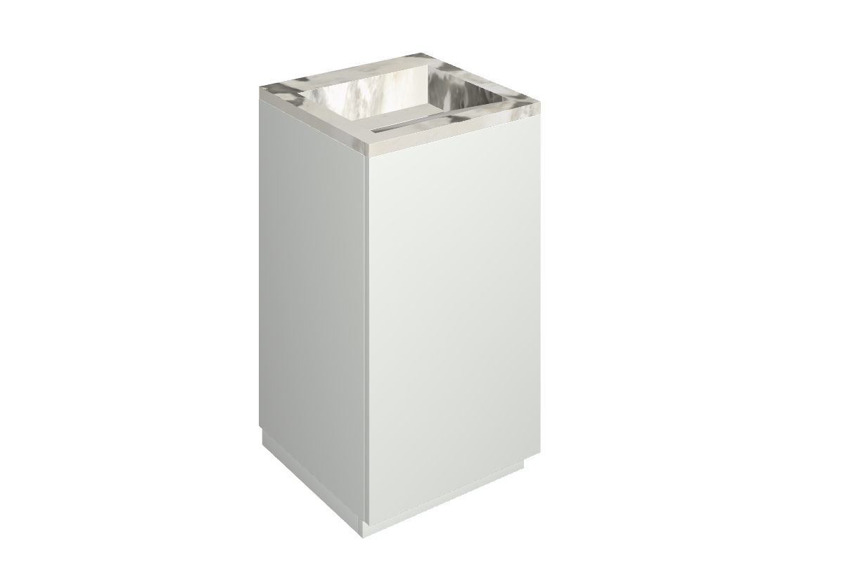 Cube Air Washbasin 50 White