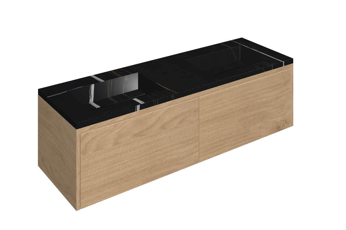 Fly Air Washbasin Duo 150 Wood