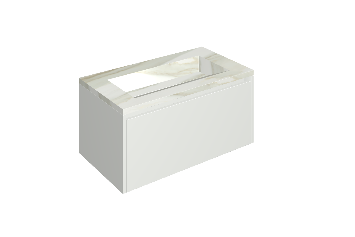 Fly Air Washbasin 90 White