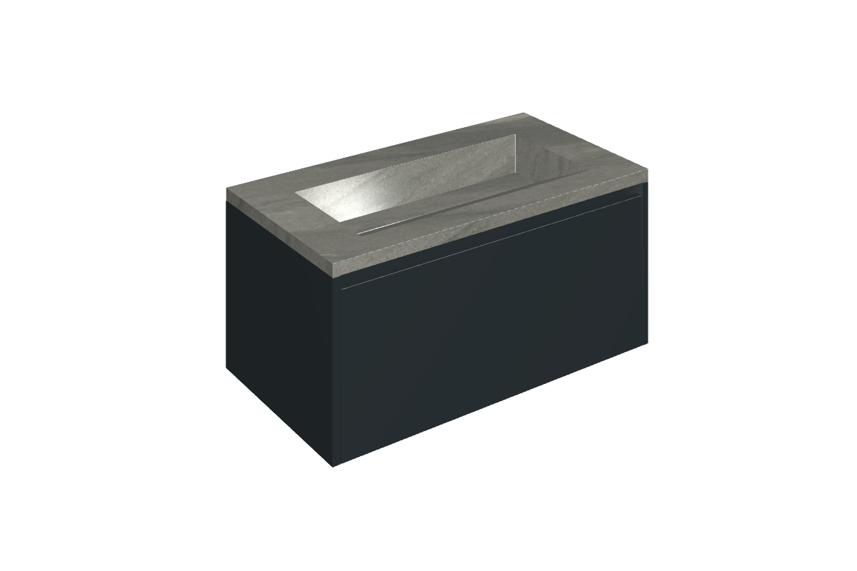 Fly Air Washbasin 90 Black